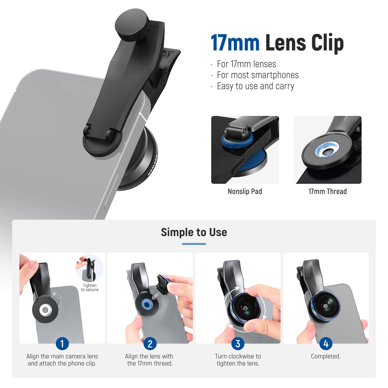 Neewer LS-29 Fisheye Lens - Thumbnail 3