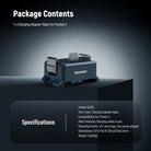 Package Contents of the NEEWER AC018 Charging Adapter Base For DJI Osmo Pocket 3