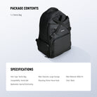 Package Contents of the NEEWER TB02B Tennis Bag