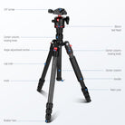 Features of the NEEWER TP17B Carbon Fiber Travel Tripod Monopod