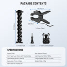 Package Contents of the NEEWER GP-80 Flexible Clamp Mount