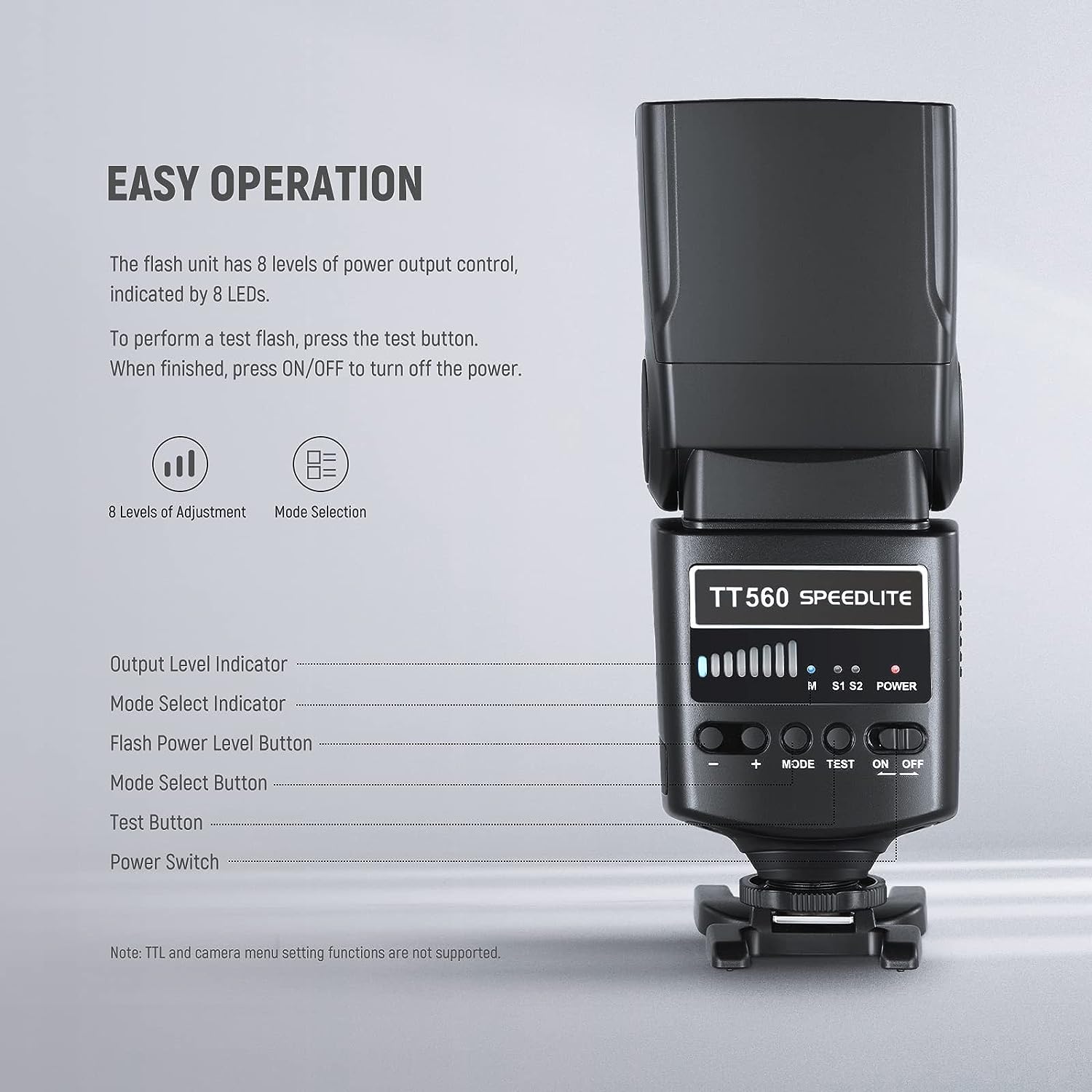 flash neewer tt560 speedlite
