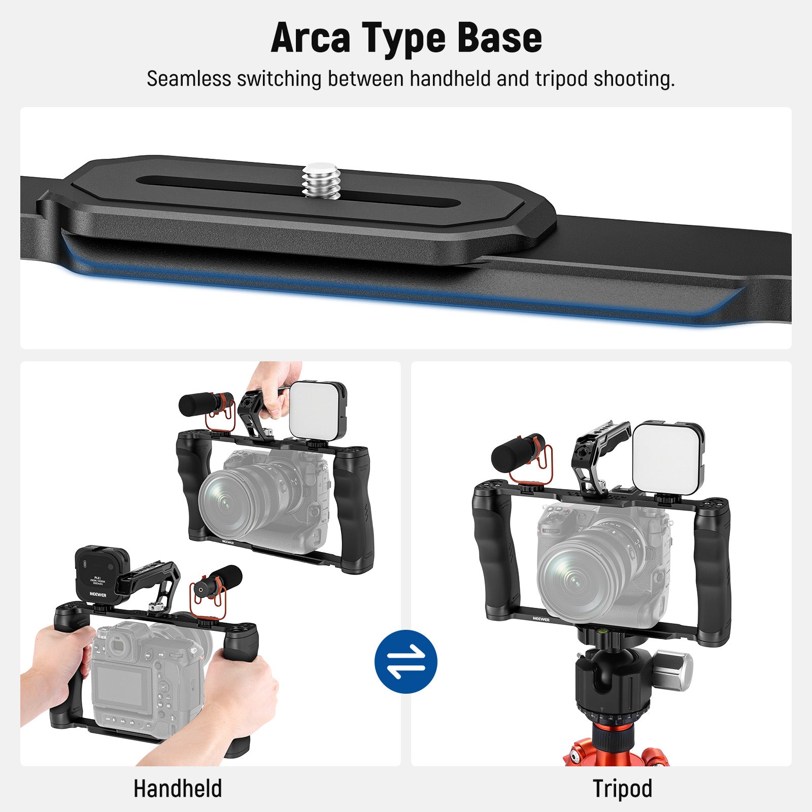 NEEWER CA016T+MA006 Lightweight Universal Camera Cage