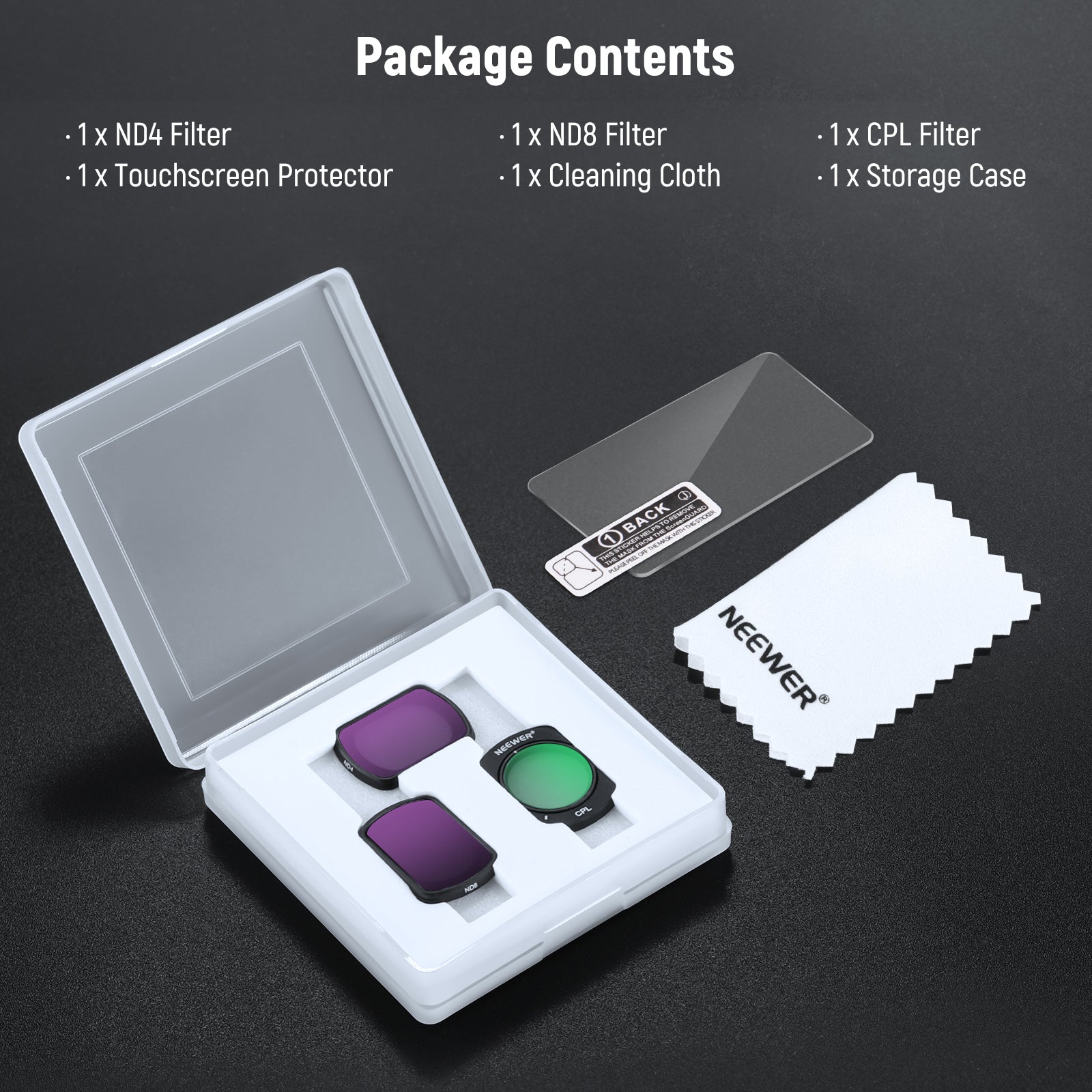 Neewer FL-B03 Filter Kit - Thumbnail 3