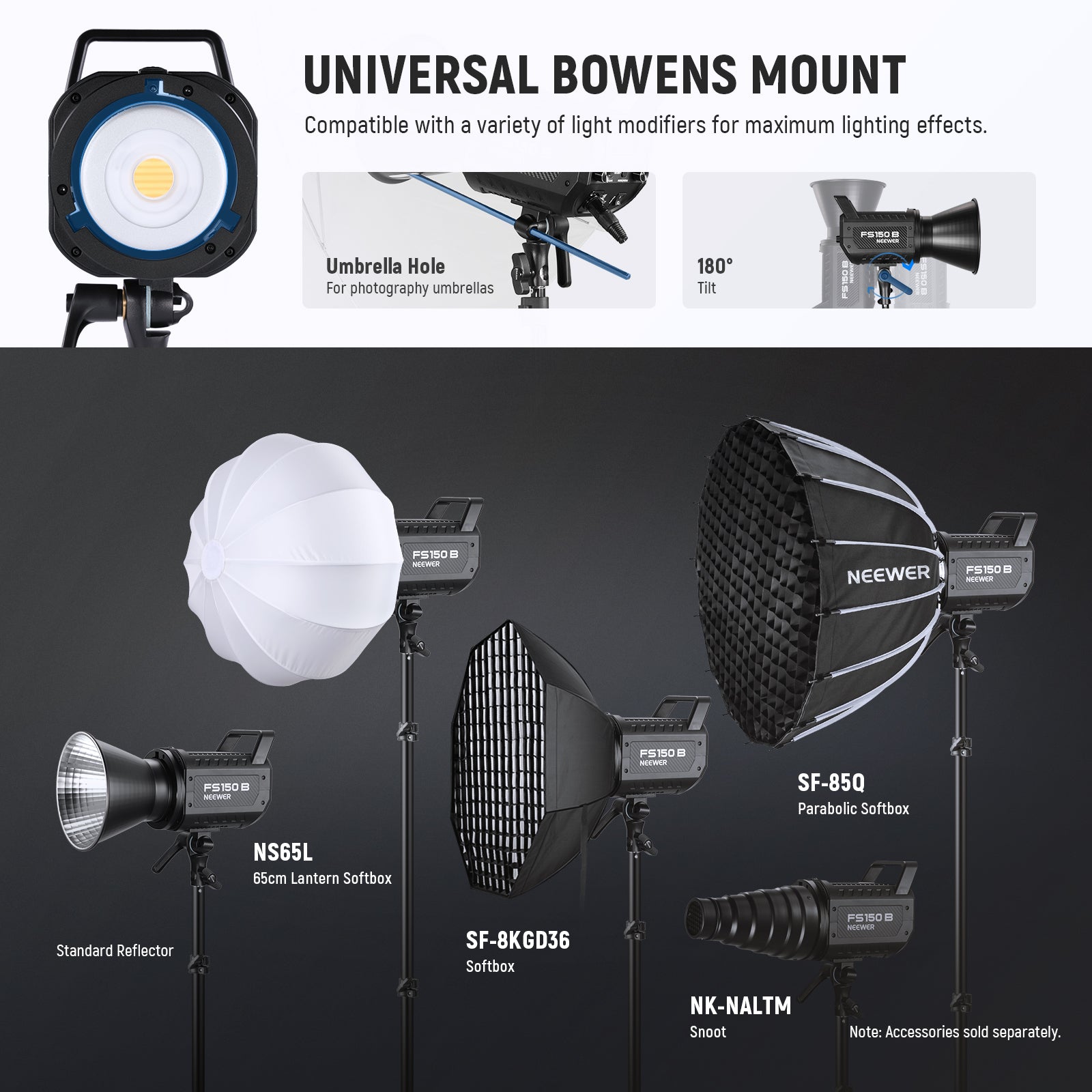 Introducing the Neewer MS150B 130W Bicolor LED Video Light 