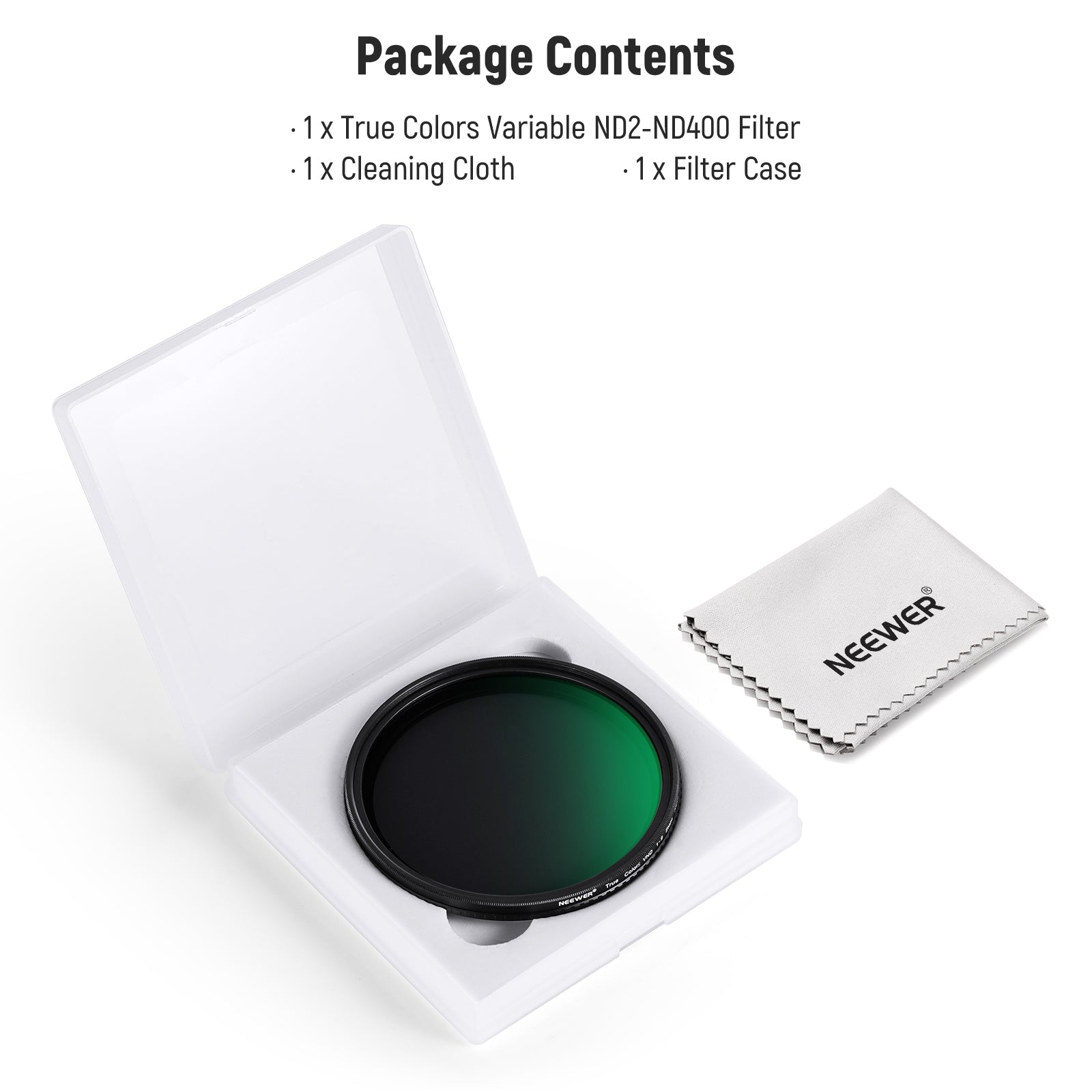 NEEWER ND2-ND400 True Colors Variable ND Filter