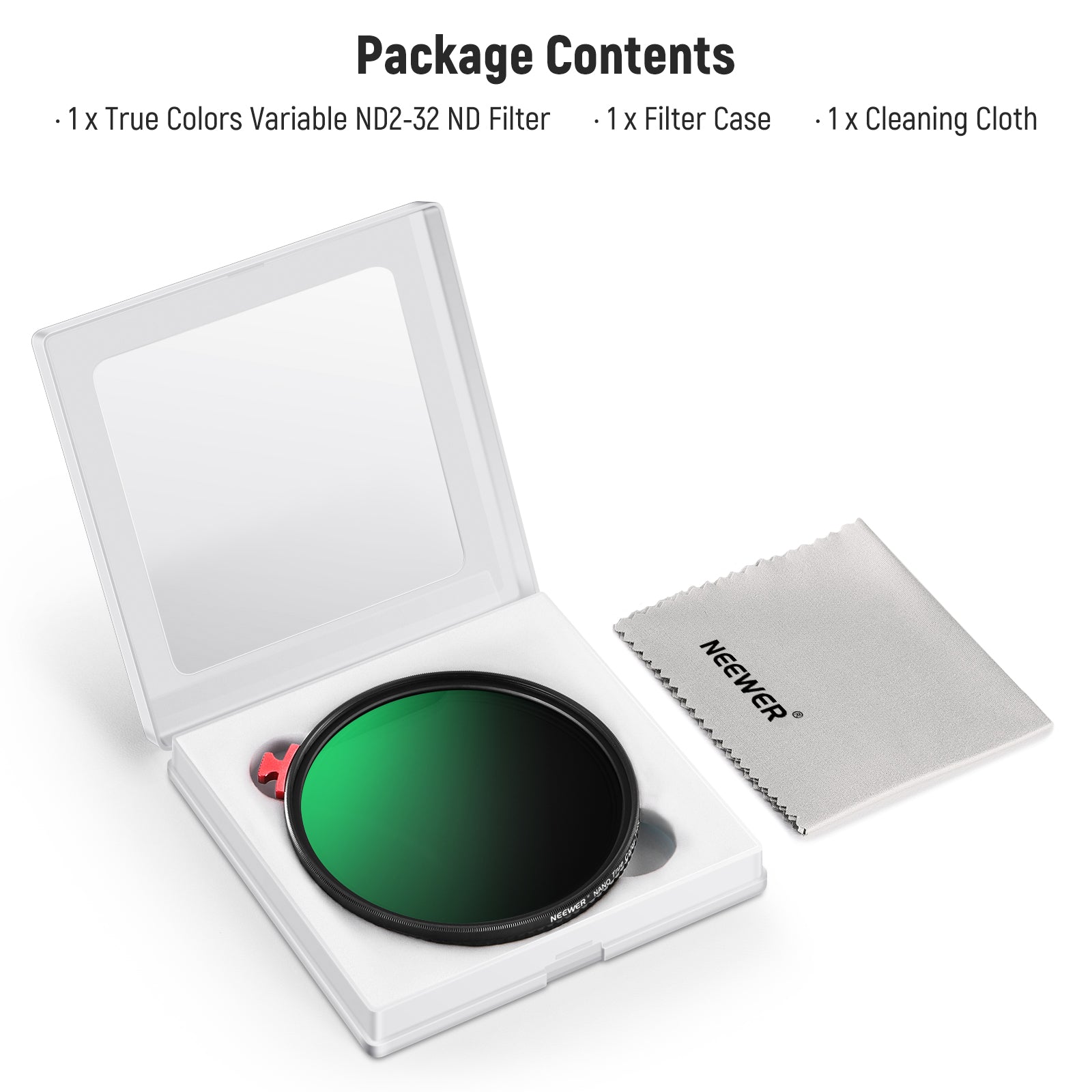 NEEWER True Colors Variable ND Filter ND2-32(1-5 Stops)