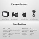 Package Contents of the NEEWER M21 Magnetic Fill Light For DJI OSMO Pocket 3 Kit