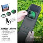 Package Contents of the NEEWER FL-B38 67mm Lens Filter Set For Android