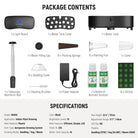 Package Contents of the NEEWER HGS02 Silent Aeroponics Growing System Kit