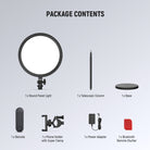 Package Contents of the NEEWER BR13 Full Screen Ring Light Kit