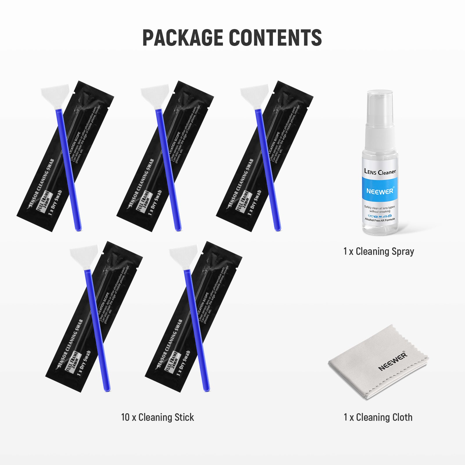 Neewer HM-46 Camera Lens Cleaning Kit - Thumbnail 4