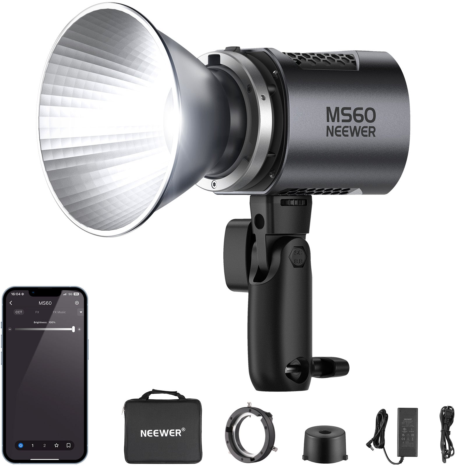NEEWER MS60 Mini LED Video Light | Continuous Lighting