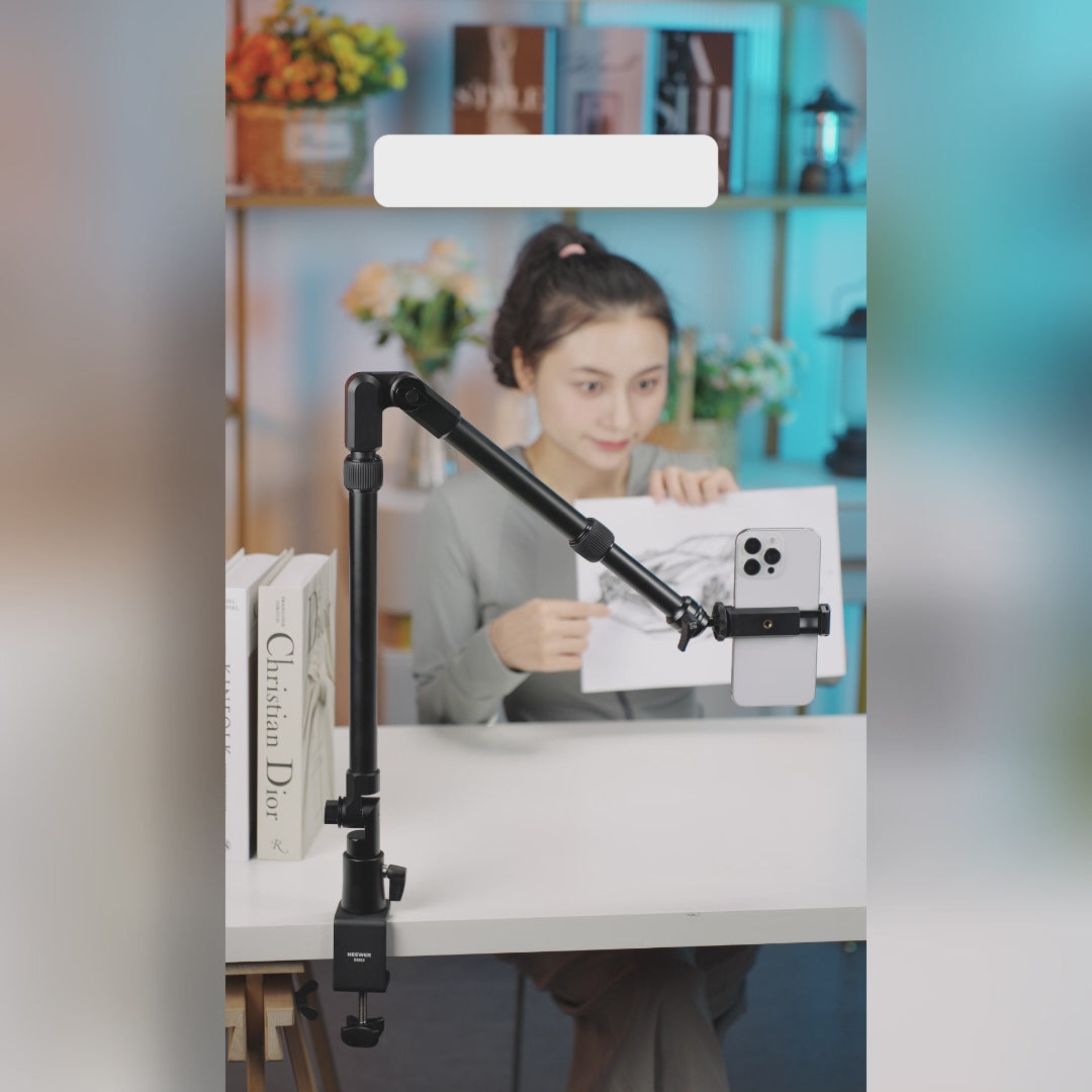 Neewer DS023 Overhead Camera Desk Stand - Thumbnail 5