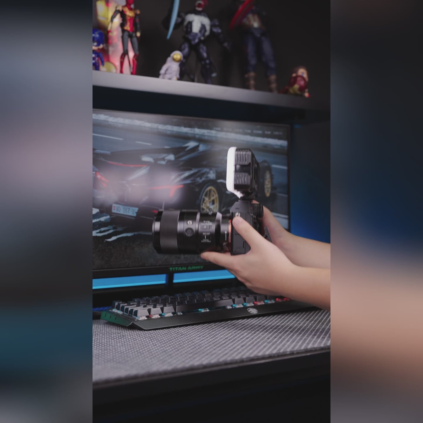 NEEWER RGB61 Magnetic Professional RGB LED Video Light