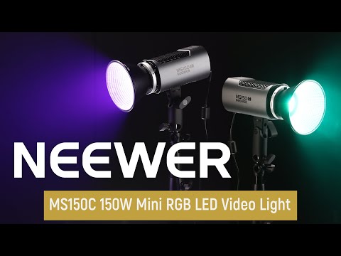 Neewer Mini Led Rgb NEEWER MS150C 150W Mini RGB Light | LED Video Light