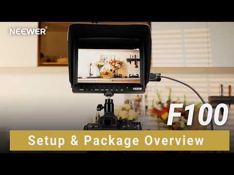 NEEWER F100 7 Inch External Camera Monitor | Field Monitor