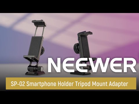 NEEWER SP-02 Phone Tripod Mount | Phone Clamp Adapter
