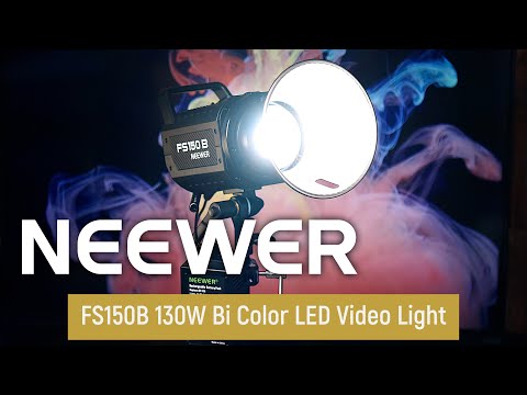 NEEWER FS150B Bi-Color Video Light | LED Continuous Light