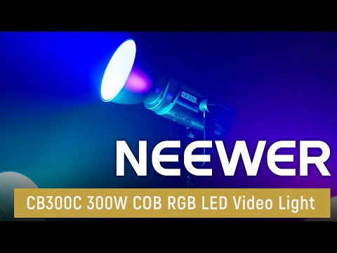 NEEWER CB300C 300W COB RGBWW LED Video Light