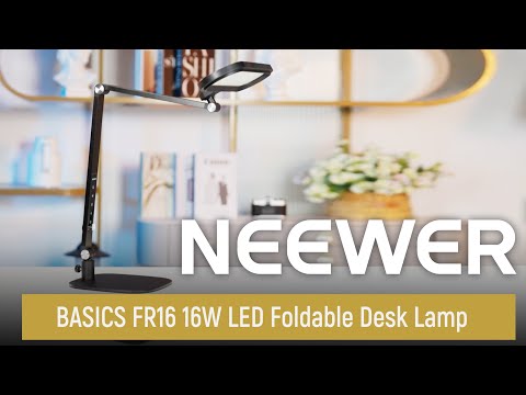 NEEWER FR16 LED Foldable Desk Lamp | Table Ring Light