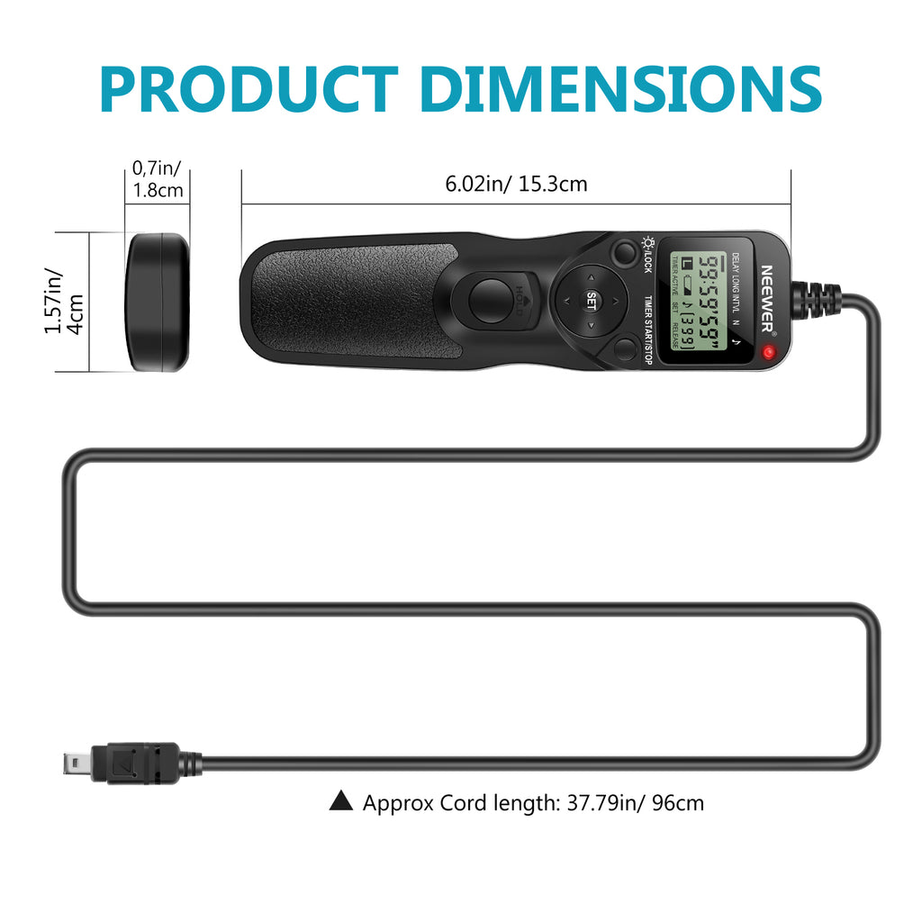 neewer intervalometer nikon