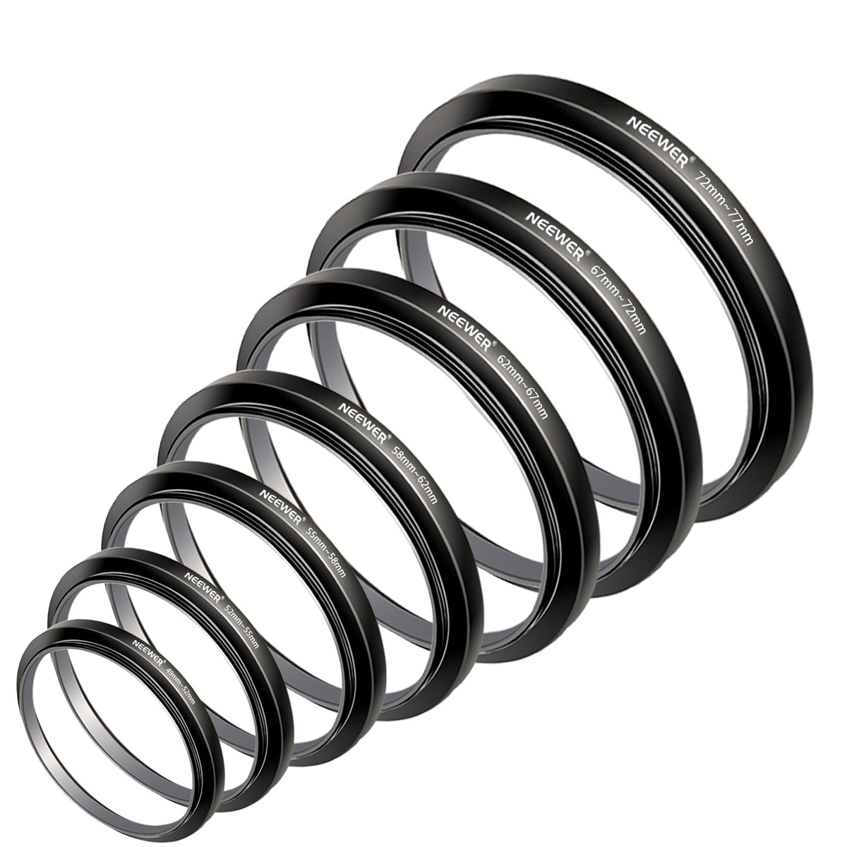 Step Header Transition Rings Step-up Rings – NEEWER