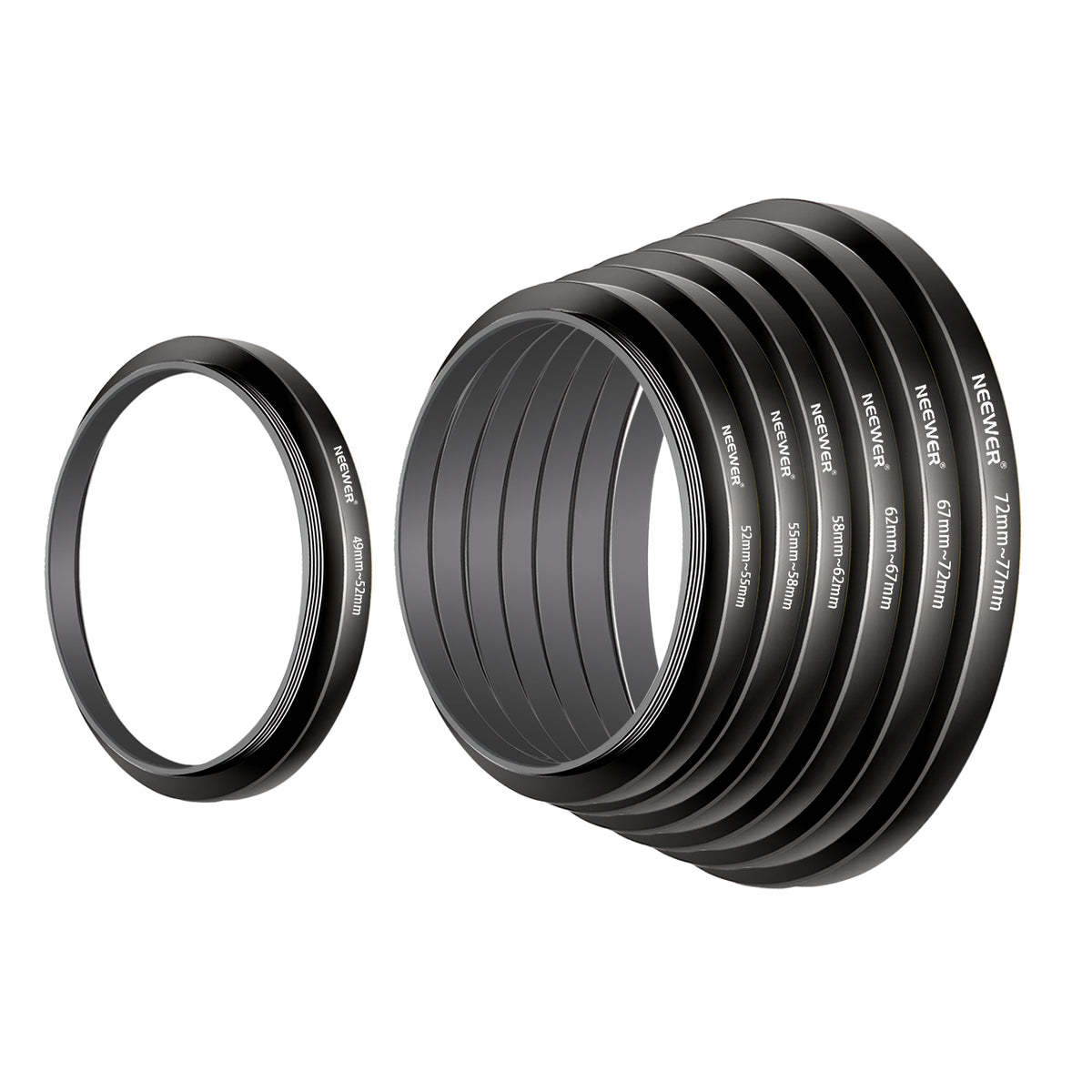 Step Header Transition Rings Step-up Rings – NEEWER
