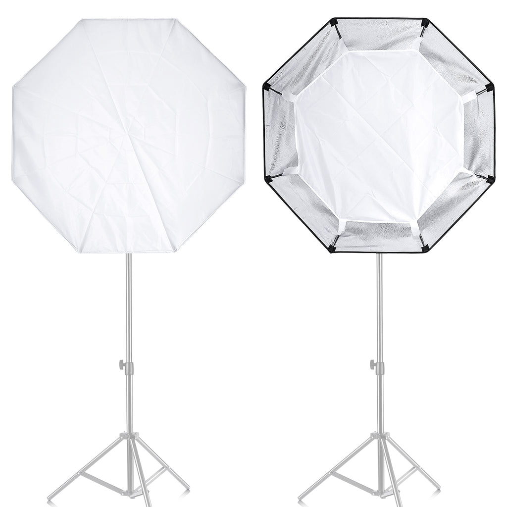 Neewer 24 inches/60 centimeters Octagon Softbox with Bowens Mount Speedring and Bag