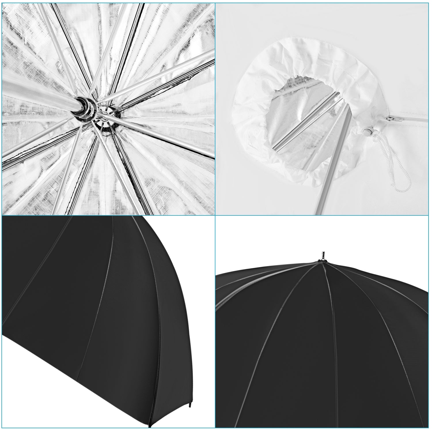 NEEWER 43" Collapsible Reflective Softbox Umbrella NEEWER