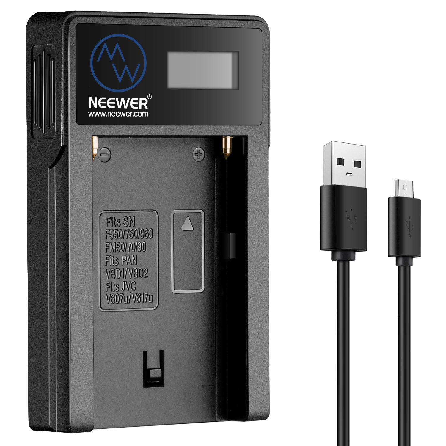 Refuelergy Multi-Voltage Charger For Sony NP-F Series Batteries - UK/EU/USB/Car