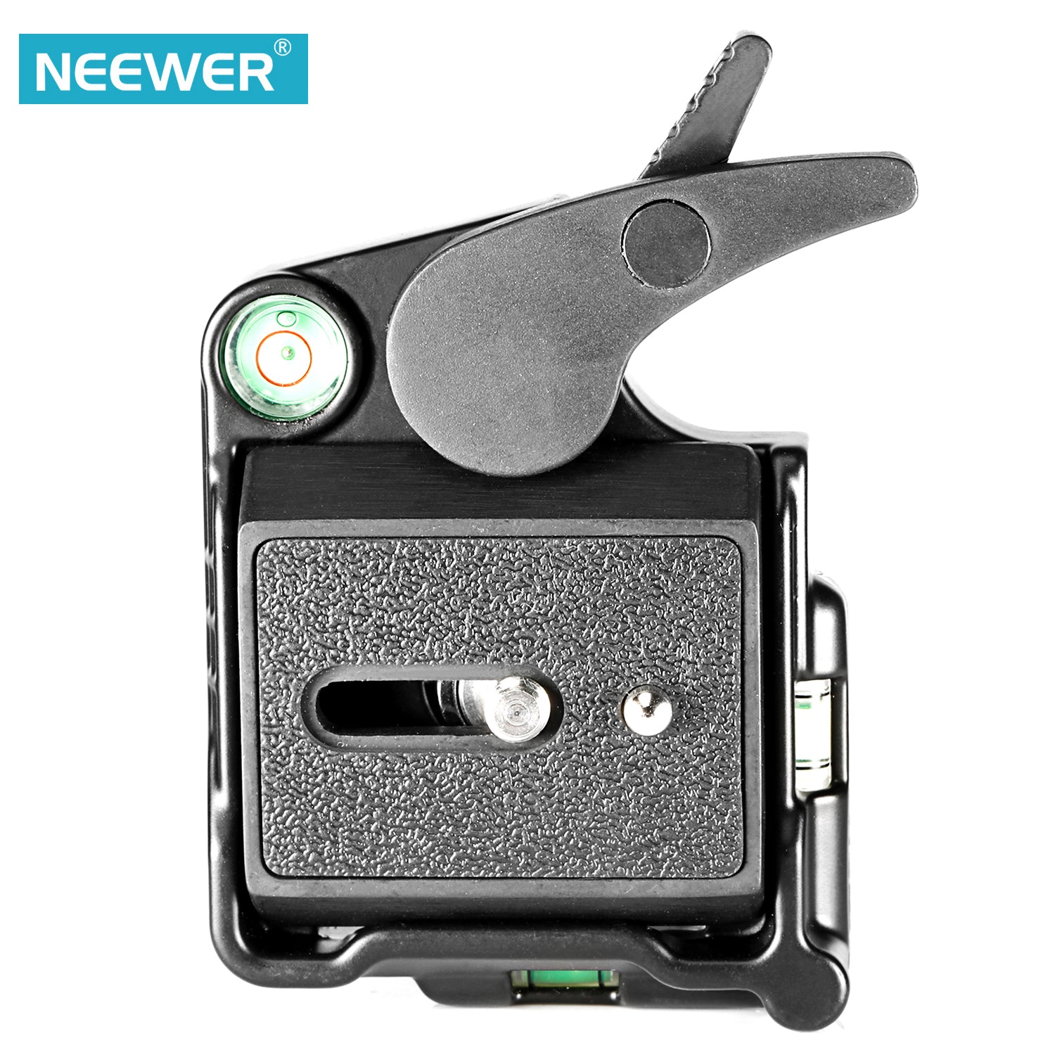 NEEWER Black Aluminum Alloy Quick Release QR Plate Adapter - NEEWER