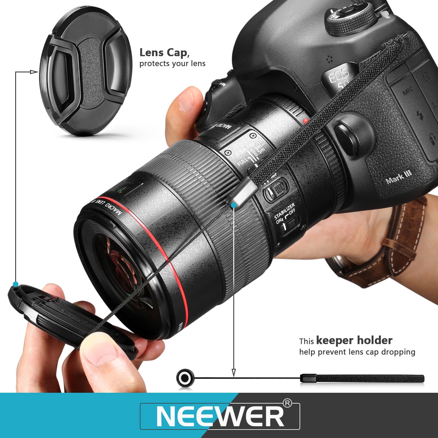 NEEWER Professional 55mm Lens Filter Accessory Kit - NEEWER