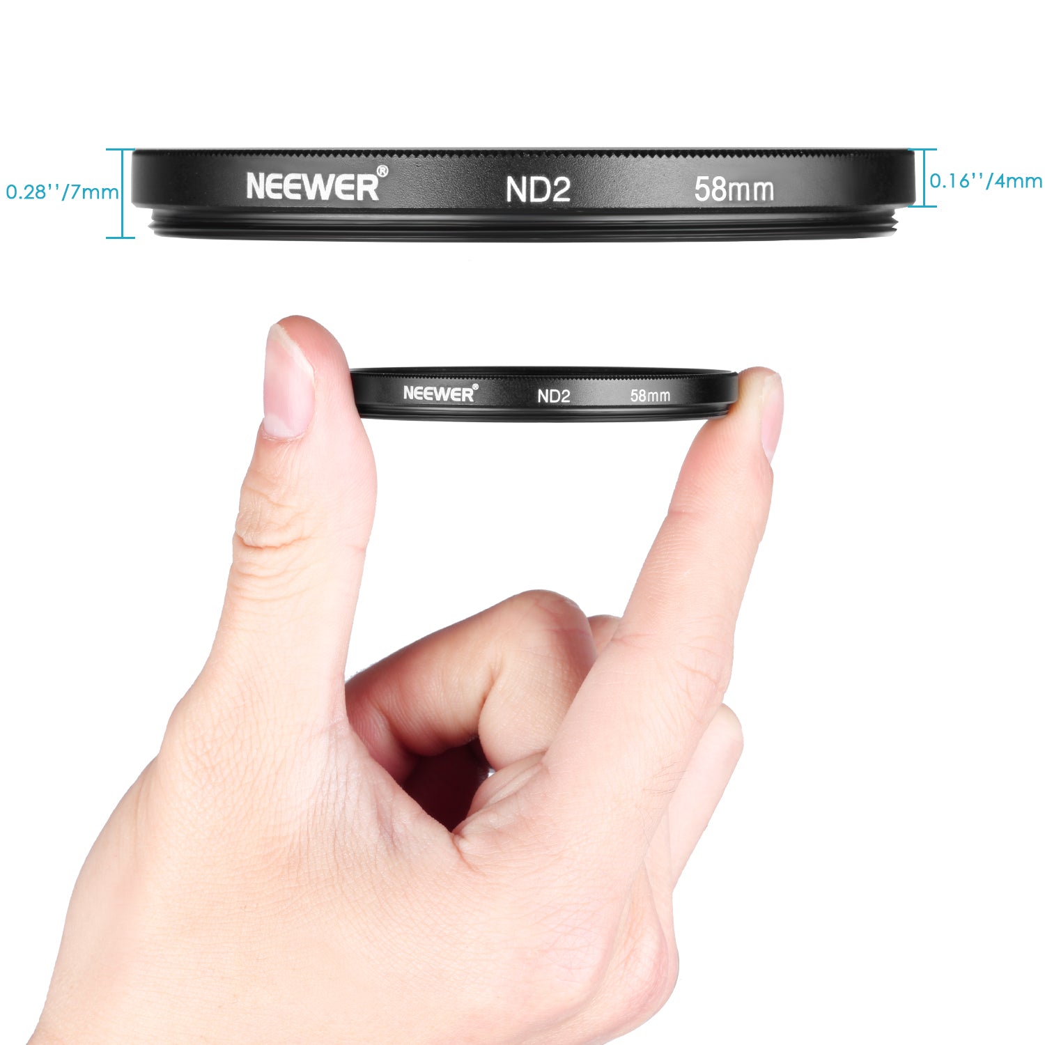 NEEWER 4 Pack ND Filter Kit