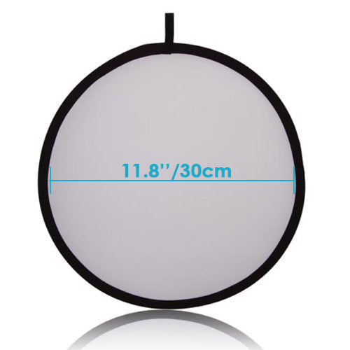 Portable 5-in-1 Oval 60”X80”/150X200cm Reflector Translucent Professional  Collapsible Multi-Disc Light Reflector with Handles Silver, Black, Gold