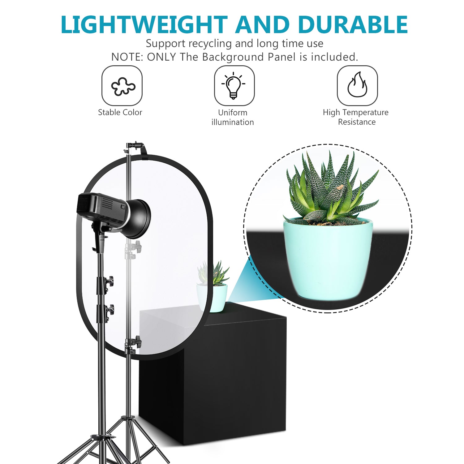Neewer Photography Studio Lighting Reflector Pop-out Foldable Soft Diffuser Disc Panel with Carrying Case Shooting