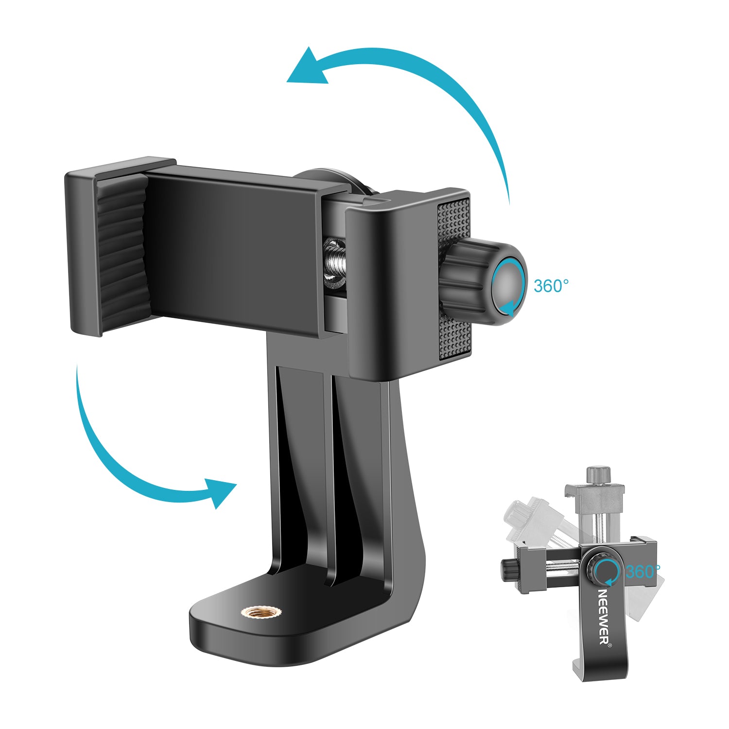 Smartphone store tripod mount