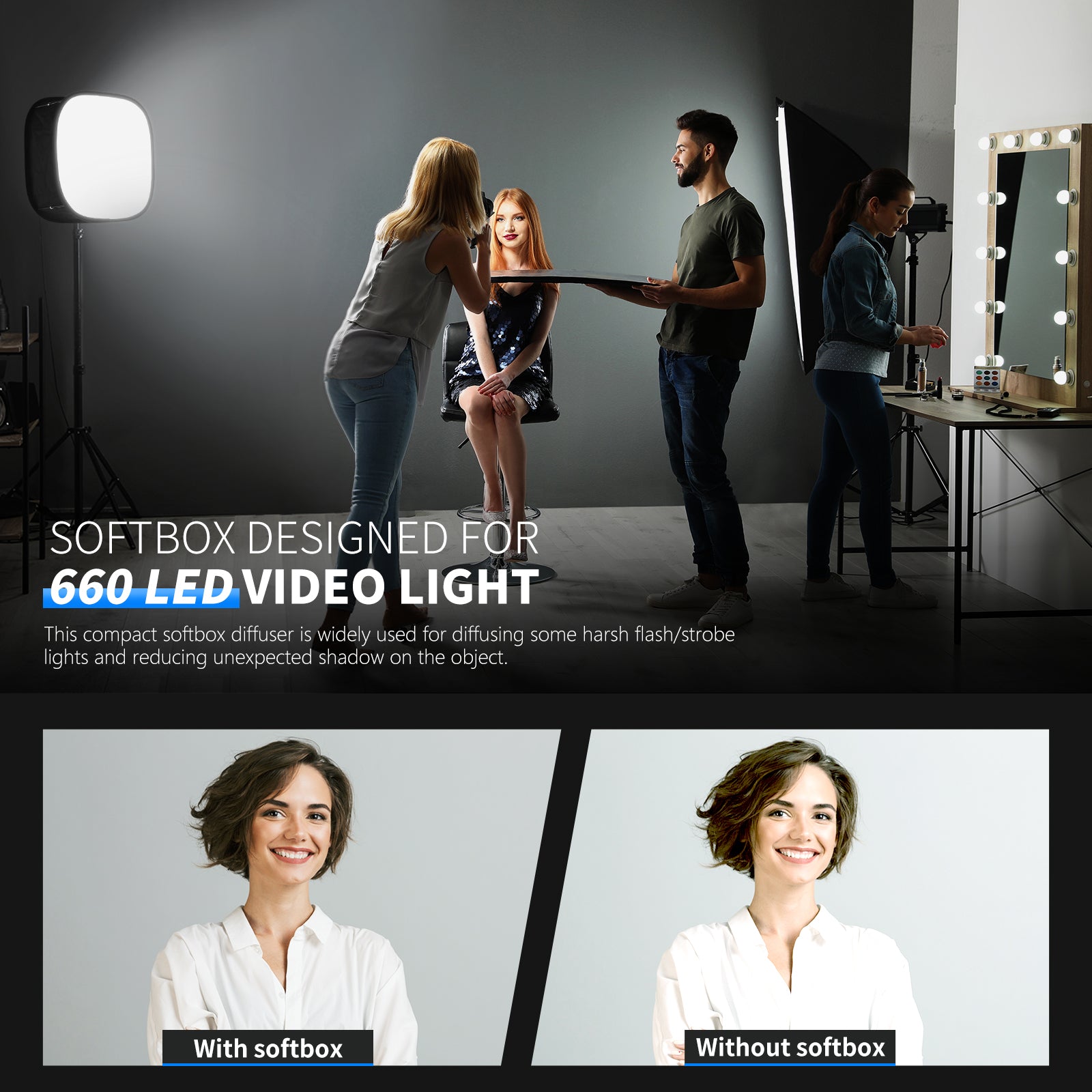 NEEWER LED Light Panel Softbox For 660 LED Panel Light NEEWER neewer-led-light-panel-softbox-for-660-led-panel-light-neewer