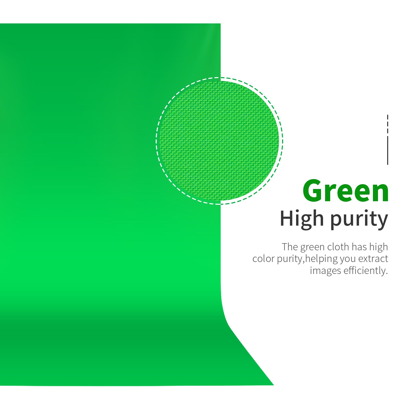 NEEWER 10x12 Ft/3x3.6 M Green Chromakey Fiber Backdrop Background Scre