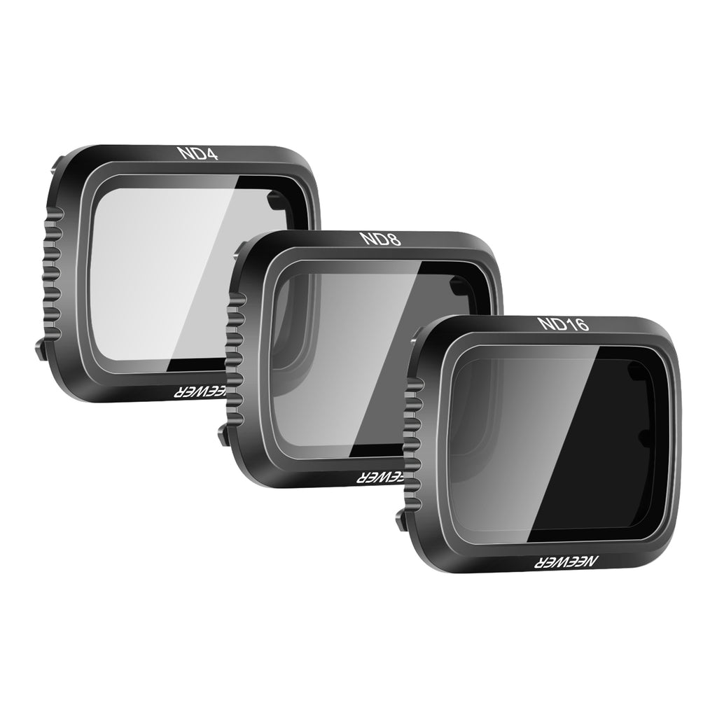 Neewer 3 Packs Camera Lens Filter ND Filter Kit