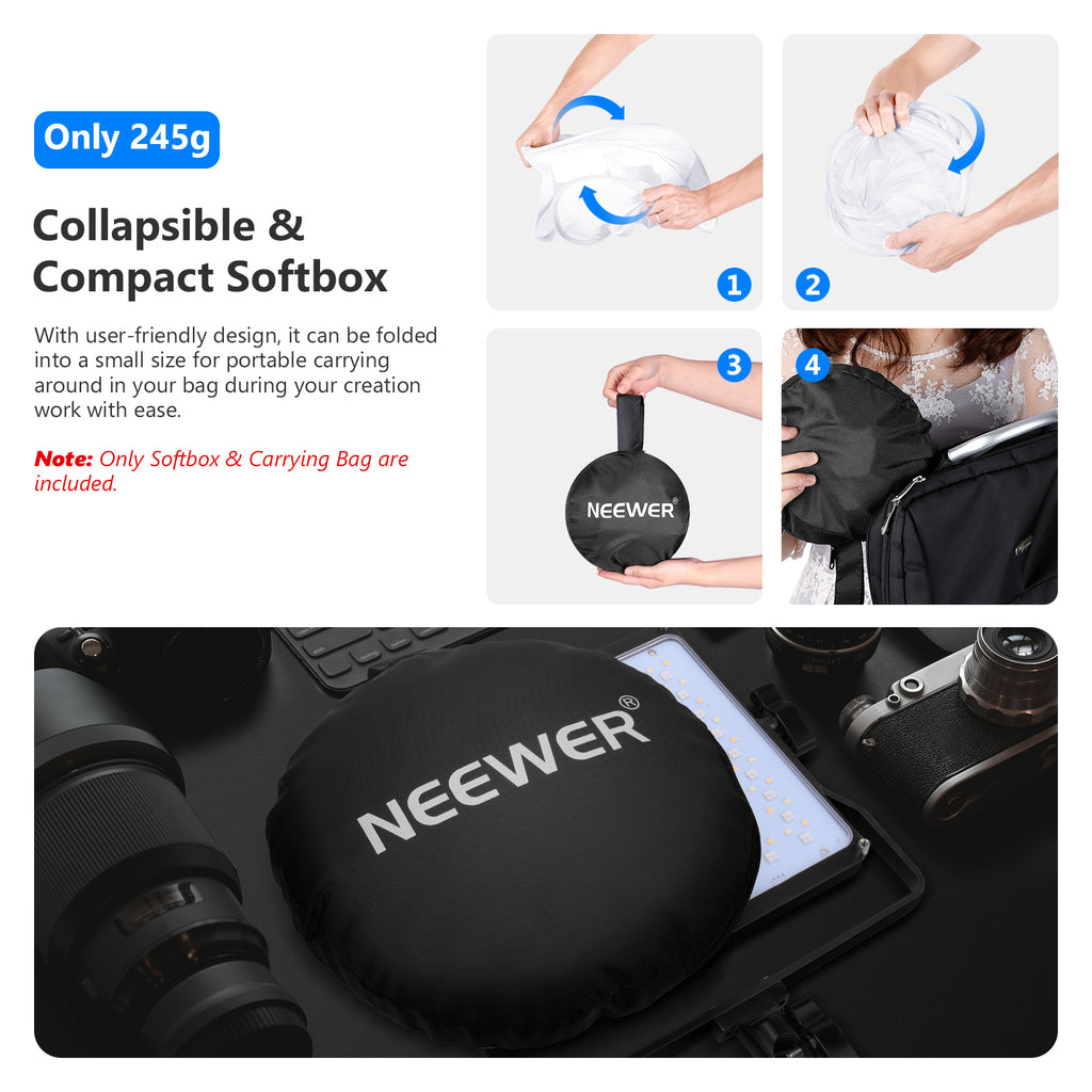 Neewer Collapsible Softbox Diffuser