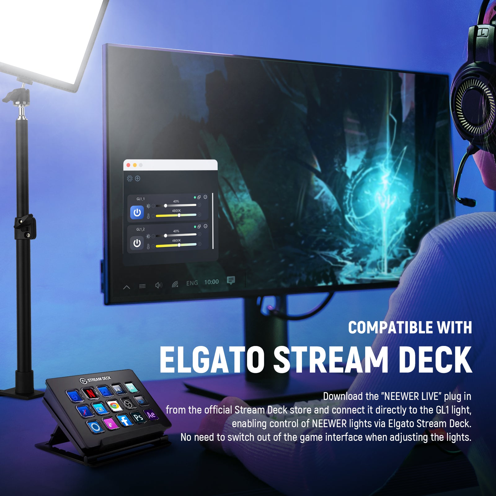 NEEWER GL1 15.5