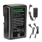 Neewer BP-190WS 190Wh (13200mAh) V-Mount/V-Lock Battery, 14.8V Rechargeable Li-ion Battery