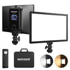 Neewer T140-2.4G 12.9” CRI 97+ Dimmable Bi-Color Advanced 2.4G LED Video Panel Light