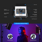 Neewer RGB450 30W LED Video Light with App Control