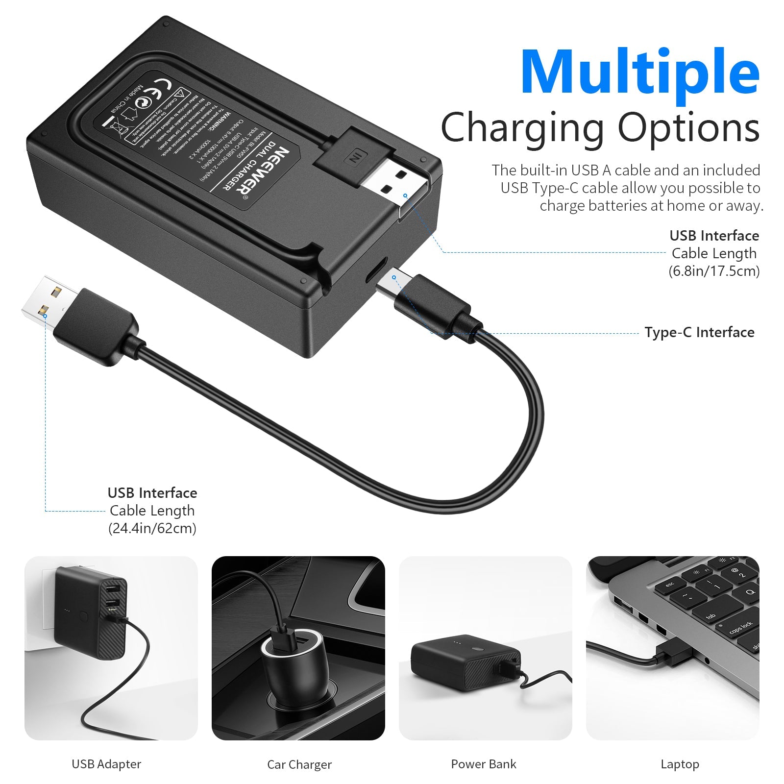 NEEWER NP-FZ100 Sony Replacement Battery Charger Set - NEEWER – neewer.com