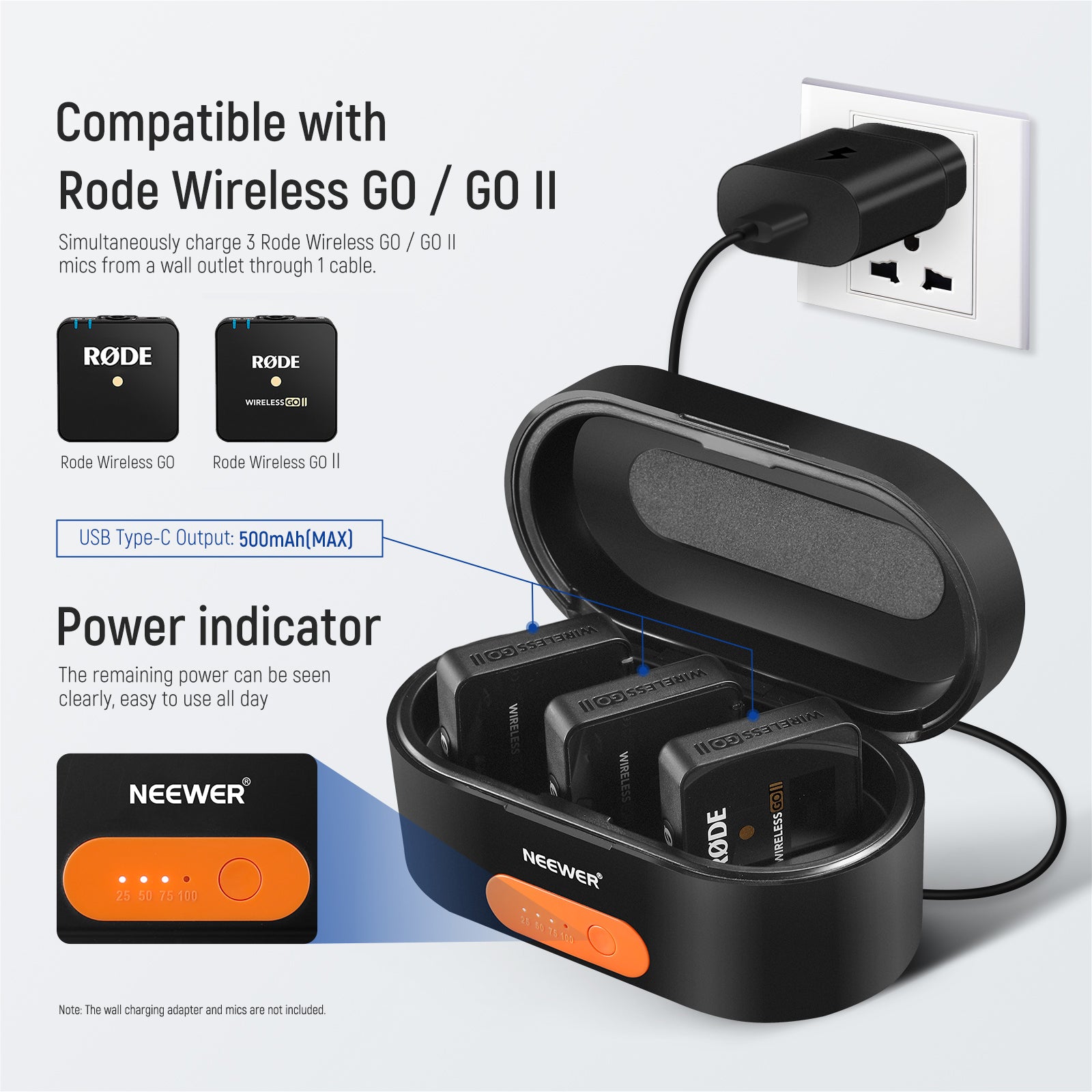 ZGCINE R30 Pro Charging Case for RODE Wireless Go II/Rode Wireless GO –  Pergear