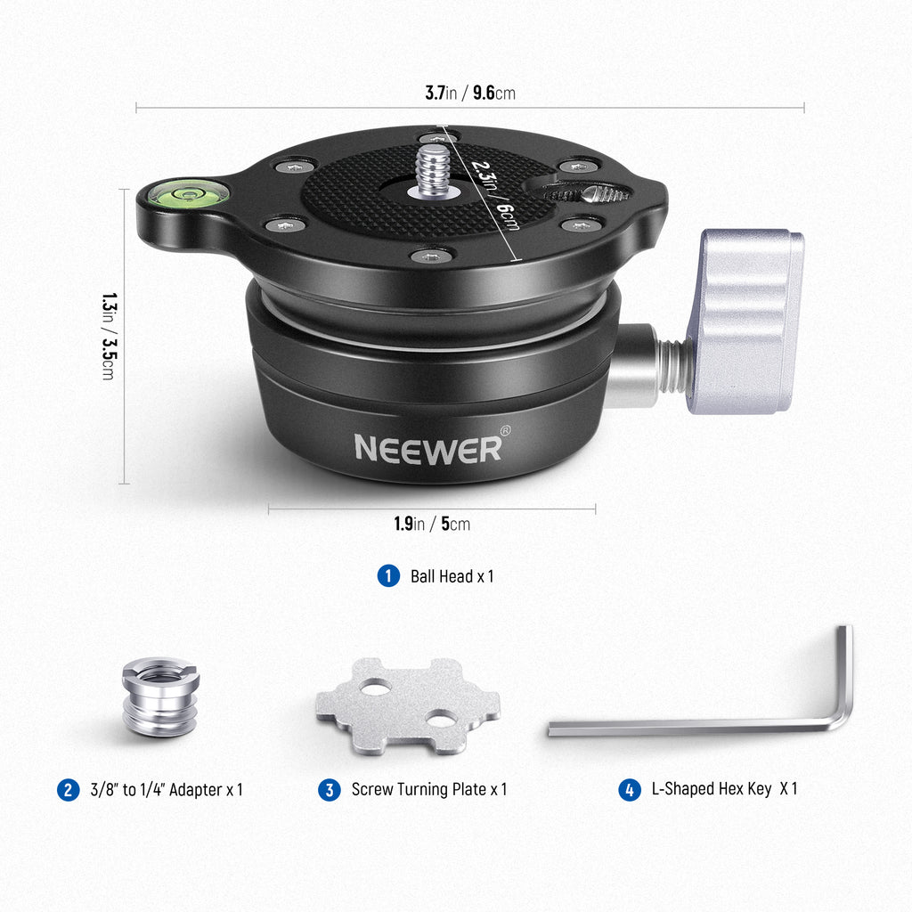 neewer tripod leveling base
