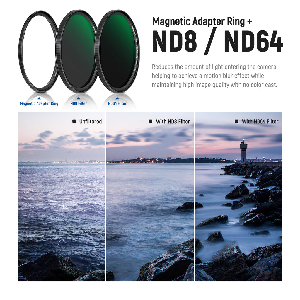 NEEWER 5-in-1 Magnetic Lens Filter Kit - NEEWER – neewer.com