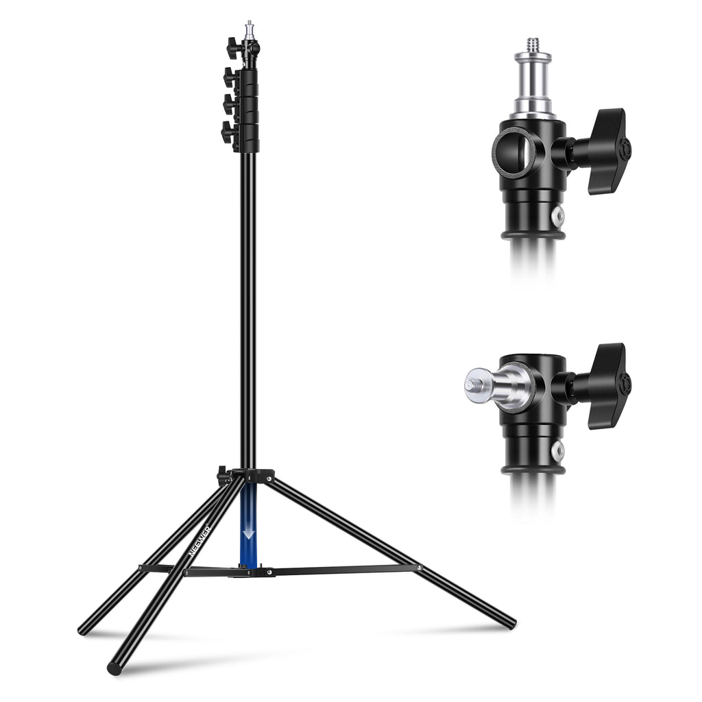NEEWER 9.8ft/3m Heavy Duty Metal Air Cushioned Light Stand - NEEWER ...